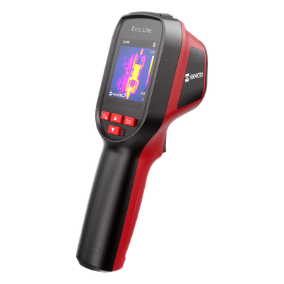 Cámara Térmica Eco Lite / Detector de 96 × 96 Píxeles / Medición de -20 °C a 550 °C / Autonomía 14 Horas / Diseño Compacto IP54 / Ideal para Hogar
