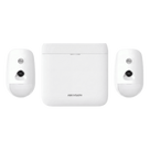Kit de Alarma Inalámbrico / Hub GSM 3G/4G con Batería de Respaldo / 2 Detectores PIR con Cámara / 48 Zonas / Inmunidad a Mascotas 30 kg