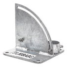 Base para Mástil / Ajuste de Ángulo 0° a 60° / Acero Galvanizado / Mástil 1