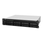 Servidor de Almacenamiento en Red Synology RackStation RS1221RP+ | 8 Bahías | Expandible a 12 Bahías | CPU AMD Ryzen V1500B | 4 GB DDR4 ECC | RAID Soportado | 10/25GbE | Virtualización Certificada