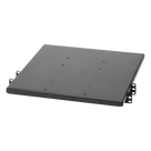 Charola para Rack 19 pulgadas / 1 UR / Profundidad 635 mm (2,083.3 ft) / Carga 113.4 kg (250 lb) / Doble Fijación 2 Postes / Acero Negro
