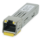 Transceptor MiniGbic SFP 10/100/1000 Mbps, distancia 100 m conector RJ-45 **TAA = Trade Act Agreement Compliant