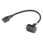 Extensión Eléctrica para Uso Rudo para Uso en \"T\" / Conexión NEMA 5-15 / 30 cm / 1800 W