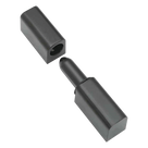 Juego de Bisagras para Gabinetes / Aleación de Zinc / Acabado Negro / Incluye Tornillos / Línea FORTE