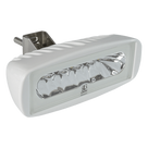 Luz led marina Caprera2 con bracket, emite luz color blanco y azul de 1000 lúmenes, fabricado bajo norma de protección IP67.