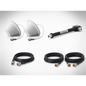 Kit de Expansión de Antenas / 2 Domos / Divisor 3 Salidas / Jumpers 3 m (9.8 ft) y 15 m (49.2 ft)