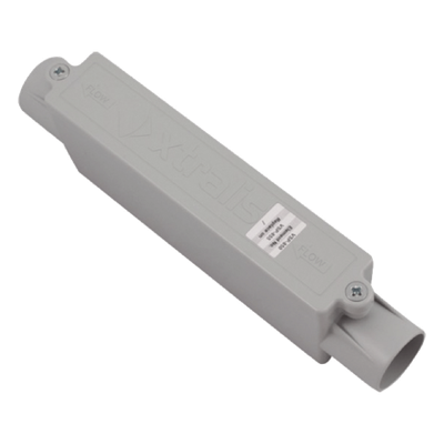 Filtro de ¾” para Tuberías de Detección de Humo por Aspiración VESDA, Color Gris