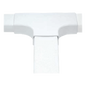 Sección en \"T\" color blanco de PVC auto extinguible,  para canaleta PT48 (6140-01002)