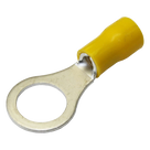 Terminal Tipo Ojo / 3/16\" / Calibre 12-10 AWG / Amarillo / Paquete 25 Piezas
