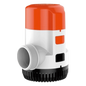 Bomba Sumergible / 3700 GPH (14000 LPH) / 12V CD / Impulsor Grande / Anti-Airlock / Conector Rápido / Puertos Rectos o 90°