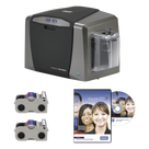 Impresora de Tarjetas PVC / Sublimación y Resina Térmica / 300 dpi / Una Cara / USB / Bandeja 100/30 Tarjetas