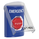 Botón de Emergencia / Superficie / Antiactivación Accidental / Bocina Pre Alarma / Doble Relé Forma C / UL/ADA/CE