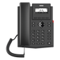 Teléfono IP / 2 Líneas SIP / Pantalla LCD 2.3\" 132x64 / Audio HD G.722 y Opus / Conferencia 6 Vías / PoE 802.3af / Puertos Ethernet Duales 10/100 / Soporte EHS