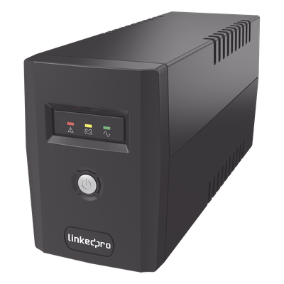 UPS / 600 VA / 360 W / Línea Interactiva / AVR / 6 Salidas NEMA 5-15R (4 Respaldadas) / Onda Senoidal Simulada