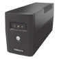 UPS / 600 VA / 360 W / Línea Interactiva / AVR / 6 Salidas NEMA 5-15R (4 Respaldadas) / Onda Senoidal Simulada