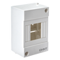 Caja de distribución para sobreponer, IP20, 04 módulos (SKU:8101001)