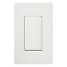 Inserto Ciego para Placa de Pared / Instalación a Presión / 2 a 6 Espacios / Blanco Brillante