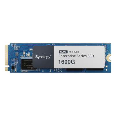SSD NVMe M.2 Serie Enterprise | SSD 1600GB | Alto Rendimiento 660.000 IOPS Lectura | 120.000 IOPS Escritura | Hasta 2900 TBW | Protección de Datos Integral | Compatibilidad con Synology DSM.