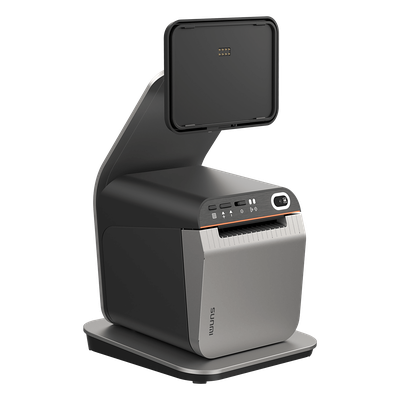 Base con Scanner 1D y 2D para SUNMI CPad / Compatible con Impresora / Quick Lock / Giro 145° / Alimentación Inversa / Compatible 3 Tamaños CPad