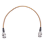 Jumper de 30.5 cm (12.01 pulgadas) con cable LP142 BNC Macho a BNC Macho.