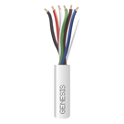 Cable para Alarma / 6 Conductores / Calibre 18 AWG / Plenum / 305 m (1000 ft) / Blanco