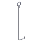 Ancla de Piso para Retenida / Torre 45 m (147.6 ft) / Varilla 3/4\" / Galvanizado por Electrólisis / Anclaje 32 m (105 ft)