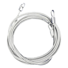 Cable para Puertas Seccionales / 1/8 Pulgada / 7 y 8 Pies / Izquierdo y Derecho / Residencial y Comercial / 20x8 Pies (6.1x2.44 m)