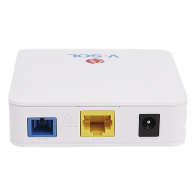 ONU Bridge Dual GPON/EPON con 1 Puerto SC/UPC + 1 puerto LAN Gigabit