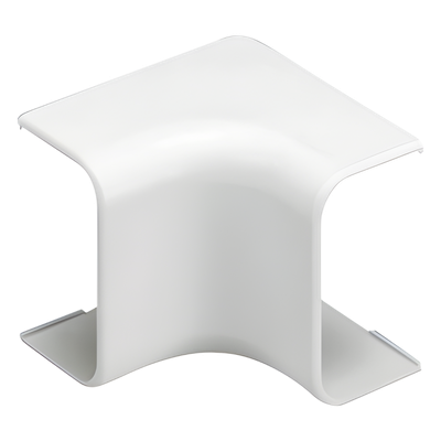 Esquinero interior, para uso con canaleta LD3, material ABS, Color Blanco Mate