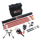 Kit de Prueba para Detectores Térmicos y de Humo / Pértiga Telescópica 6 m (19.7 ft) / Extensión 1.2 m (3.9 ft) / Dispensador de Prueba / Herramienta de Remoción / Baterías Tipo Bastón / Maleta Pro