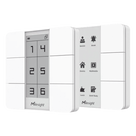 Panel de Escenas LoRaWAN / 6 Botones Programables / Display Digital / Alcance 15 km (9.3 mi) / Batería 3 Años