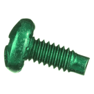 Tornillo de Unión a Tierra para Rack / #12-24 / 1/2 Pulgada / Cabeza Combinada PH3/Ranura / Acero Galvanizado / RoHS / Bolsa 100 Piezas
