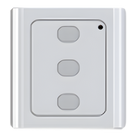 Control Remoto Inalámbrico RF de Pared / 433 MHz / 3V / Alcance 30 m (100 ft) / Código Rodante