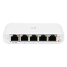 Switch Administrable Compacto / 5 Puertos Gigabit RJ45 / PoE 802.3af/at Entrada / USB-C o PoE / 4.22 x 2.76 x 0.83 pulgadas