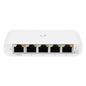 Switch UniFi Administrable Compacto de 5 Puertos 10/100/1000 Mbps, soporta entrada de PoE 802.3af/at