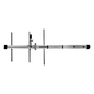 Antena Base, direccional, rango de frecuencia 896 - 970 MHz (Yagi 3 elementos)