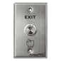 Botón de Cabeza Plana / Exterior IP66 / Estético / Placa de Acero Inoxidable