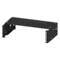 Rack Abierto de montaje en Pared, de 19in,  Profundidad Ajustable (8\" a 12\") de 2.5  Unidades de rack, con Capacidad de Crecimiento.