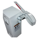 Brazo Abatible de Aluminio / 14 ft (4.3 m) / Motor AC 1/2 HP / 460 VAC / 60 Hz / 1.4A / Reducción 40:1 / Operación -12°C a 62°C
