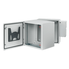 Gabinete Industrial / 19 UR / Aire Acondicionado 4000 BTU / NEMA 4/12 / IP66 / IK10 / Doble Bisagra / 36\" Alto x 24\" Ancho x 30\" Prof (914.4 x 609.6 x 762 mm)