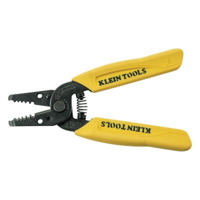 Pinza Klein Peladora y Cortadora de Cable Solido AWG 10-18.