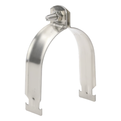 Abrazadera de Acero Inoxidable  de 3\" Para Unicanal Tipo Strut