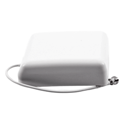 Antena Direccional tipo Panel / LTE 698-2700 MHz / 4 Bandas / Ganancia 5-8 dBi / Polarización Vertical / Montaje Pared