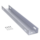 Montaje de Poste / Aluminio Anticorrosión / 1200 mm (3.94 ft) / 25 UR / Rack 19 in / Color Negro