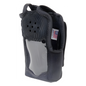 Funda de Nylon, lazo-cinto, capuchón con broches / botones y visor  frontal para IC-F50/F50V, IC-F60/F60V.