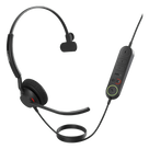 Diadema USB / Monoauricular / Aislamiento de Ruido / Doble Micrófono MEMS / Controladores 20 mm / USB-A y USB-C