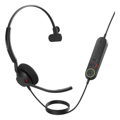 Diadema / Auricular Jabra Engage 40 Mono / USB-C y USB-A / Aislamiento de Ruido / Doble Micrófono MEMS (4093-419-269)