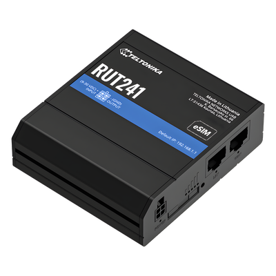 Industrial Cellular Router,Soporta eSIM/  2 puertos ethernet 10/100Mbps /WiFi 802.11b/g/n /WAN Failover