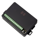 Receptor RF de 4 Canales / Alcance 80 m (262 ft) / Pulso Temporizado 0.5-99 s o 1-99 min / 315 MHz / 12-24 VDC
