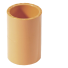 Cople Recto para Tubería de Detección de Humo / ¾\" (20 mm) / CPVC Retardante a la Llama UL 94 / 15 Piezas
